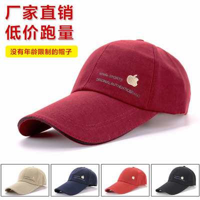 特价帆布男士女棒球帽夏天遮阳帽鸭舌帽春季帽子时尚休闲批发|ru
