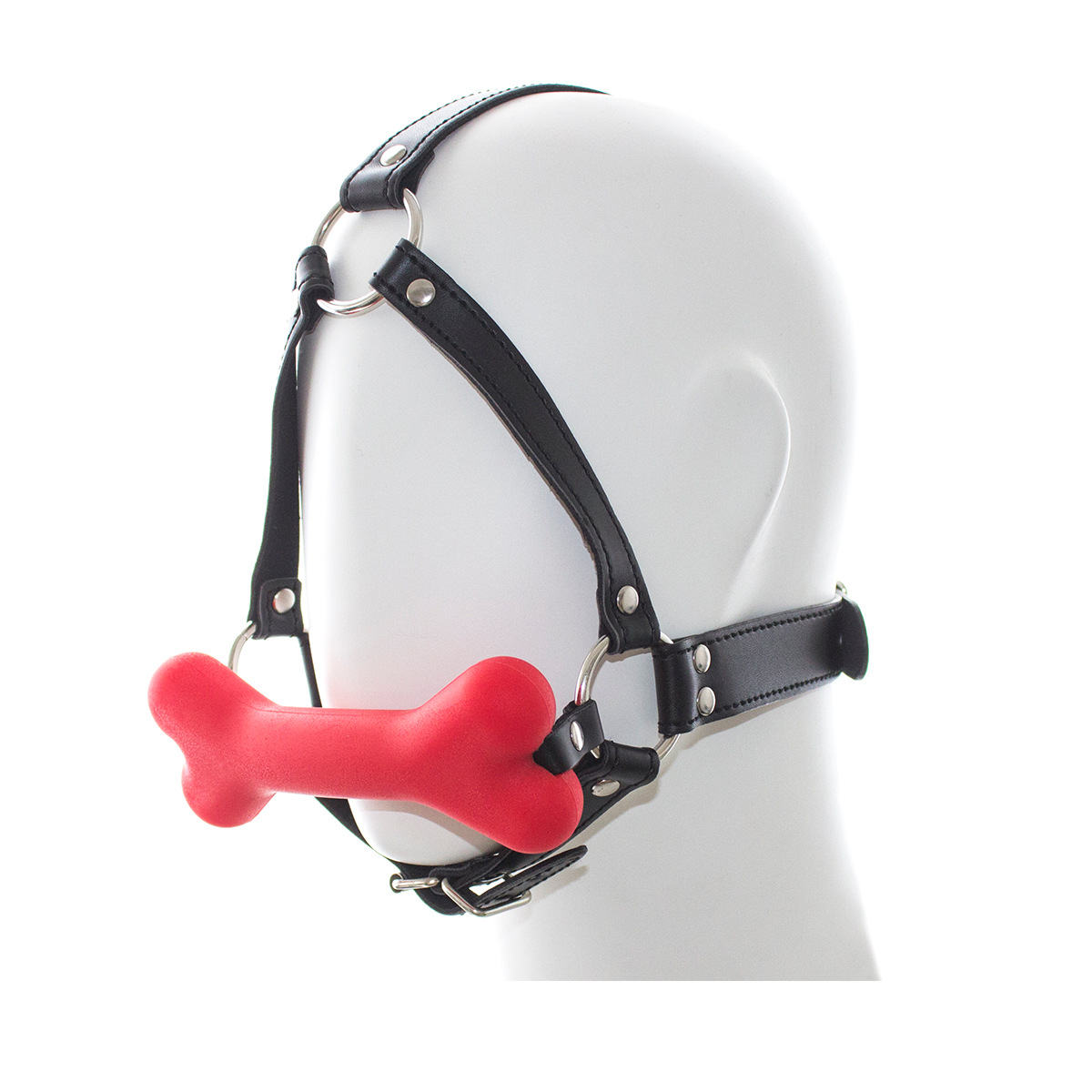 Fábrica de Comercio Exterior Juguetes sexuales en forma de caballo boca taza de silicona perro hueso boca tapón boca abridor de los hombres y juguetes de las mujeres