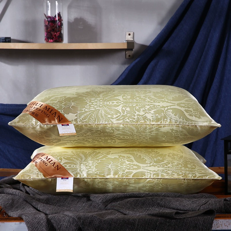 Silk three dimensional pillow for elementary school students, with neck protection, wholesale