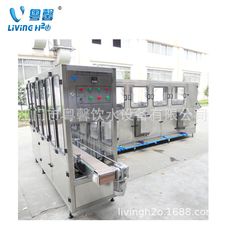 矿泉水灌装机 大桶水灌装生产线 山泉水大桶水灌装机5加仑大桶水