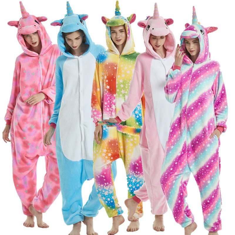 Demi-season flannel rainbow dinosaur