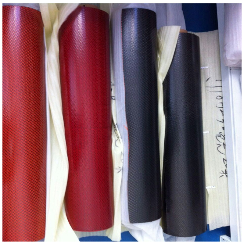 厂家直销DF碳纤维皮革布 TPU PVC碳纤维覆膜布3K金属丝系列