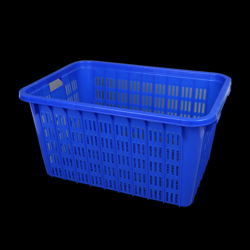 690大眼周转箱 水产蔬菜水果塑料箱口罩周转筐 塑料周转箱服装筐