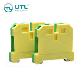 尤提乐螺丝接线卡导轨安装接线端子替EK16/35_零线端子JUT2-16PE