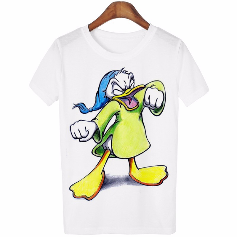 Cartoon Style Women's T-Shirt