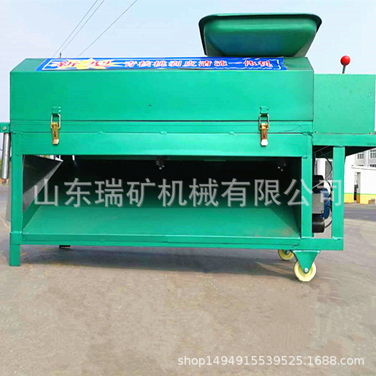 青皮核桃脱皮机 水洗核桃剥皮机  水洗核桃去皮机 家用小型