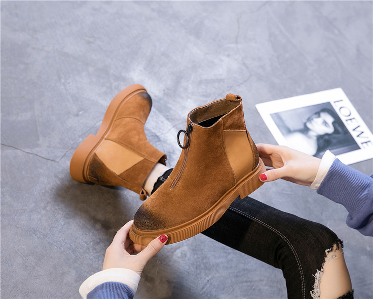 Bottes femme en En cuir - Ref 3355089 Image 72