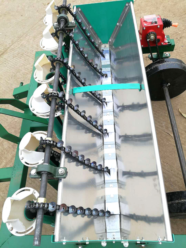 手推自走式大蒜播种机小型农用大蒜种植牵引式大蒜种植机