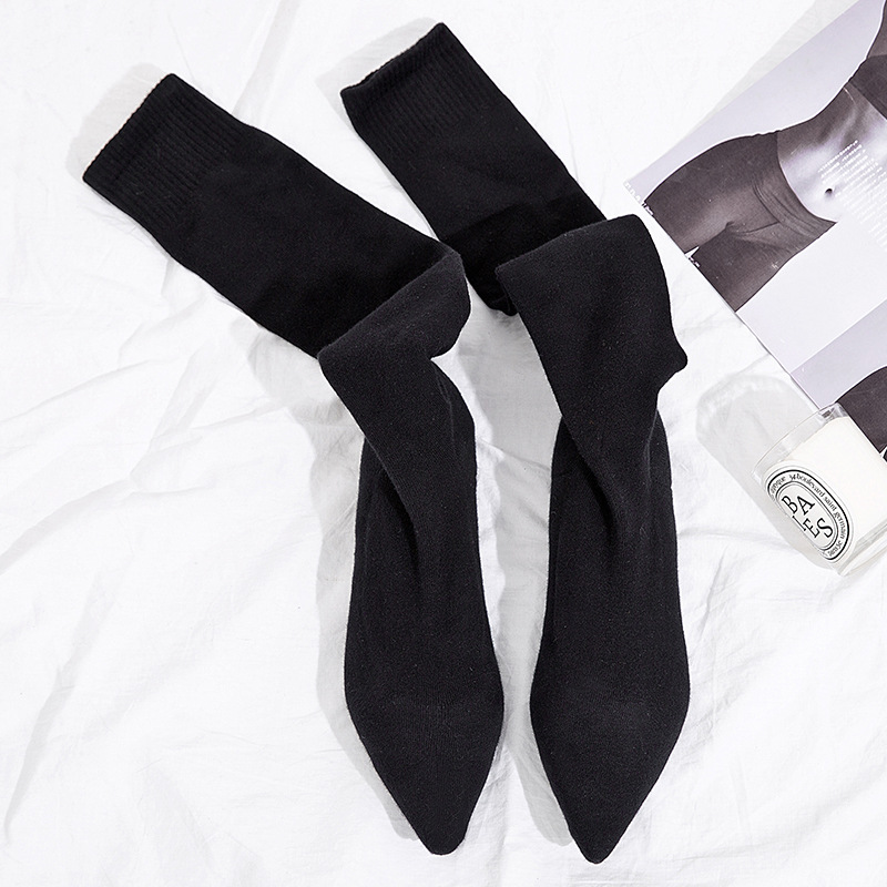 Bottes femme BU SHIQI en Tricot - Ref 3354973 Image 6