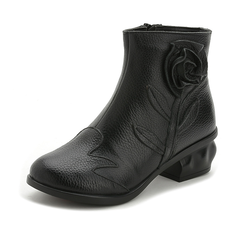 Bottes femme MELINDA en En cuir - Ref 3354252 Image 5