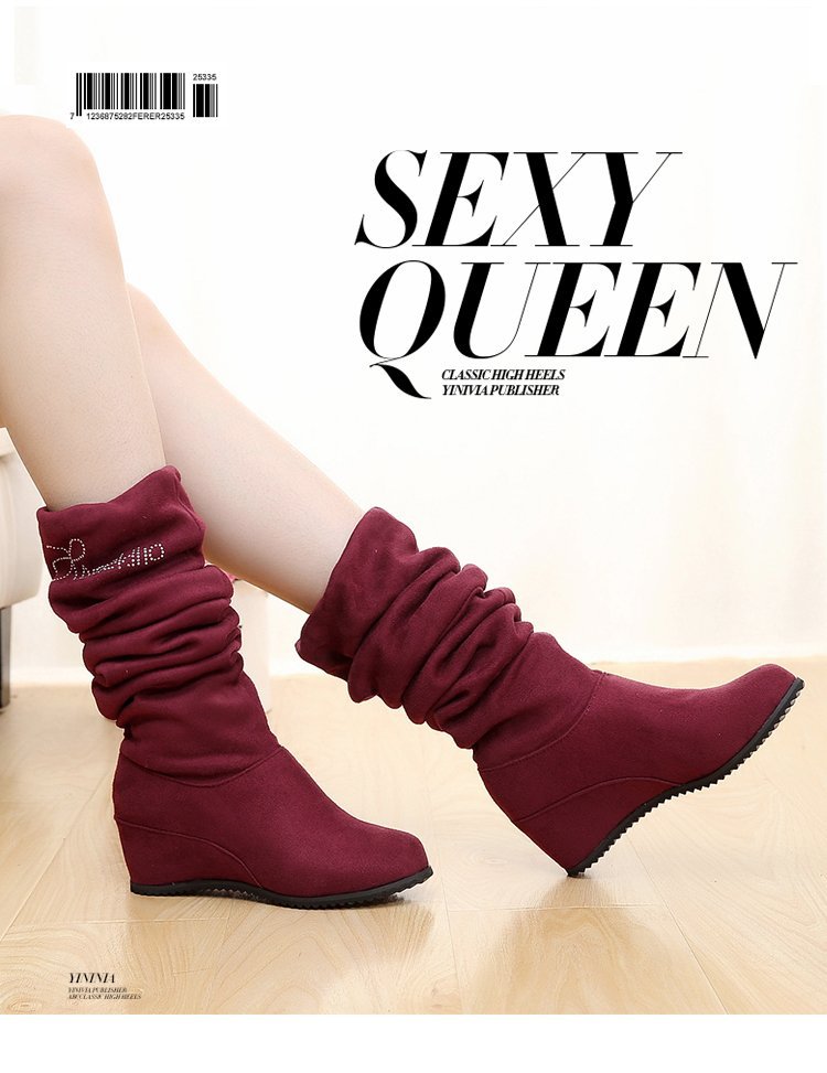 Bottes femme en Daim - Ref 3355238 Image 24