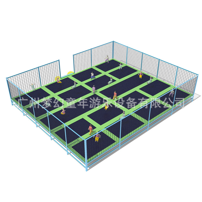 New children's trampoline adult children's trampoline playground trampoline park planning and design
