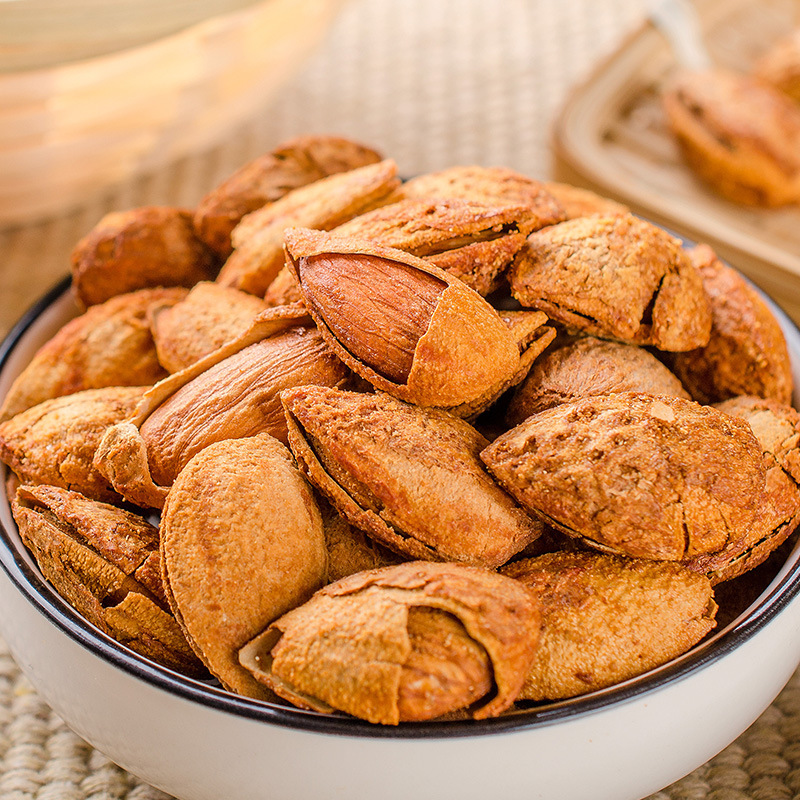 批发NP纸皮巴旦木散装薄皮开口巴旦木10斤件新货散装批发坚果食品|ru