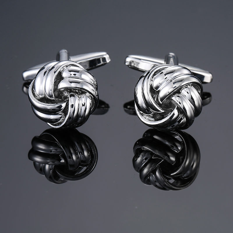 15g Weight Cufflinks Classification 1 Pair Quantity Anniversary, Business Occasion Copper Material Solid Color Pattern Unisex Gender Plating Design Simple Style Style 1 Pair Simple Style Solid Color Copper Plating Unisex Cufflinks 2