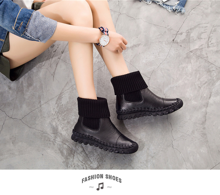 Bottes femme en En cuir - Ref 3355429 Image 21