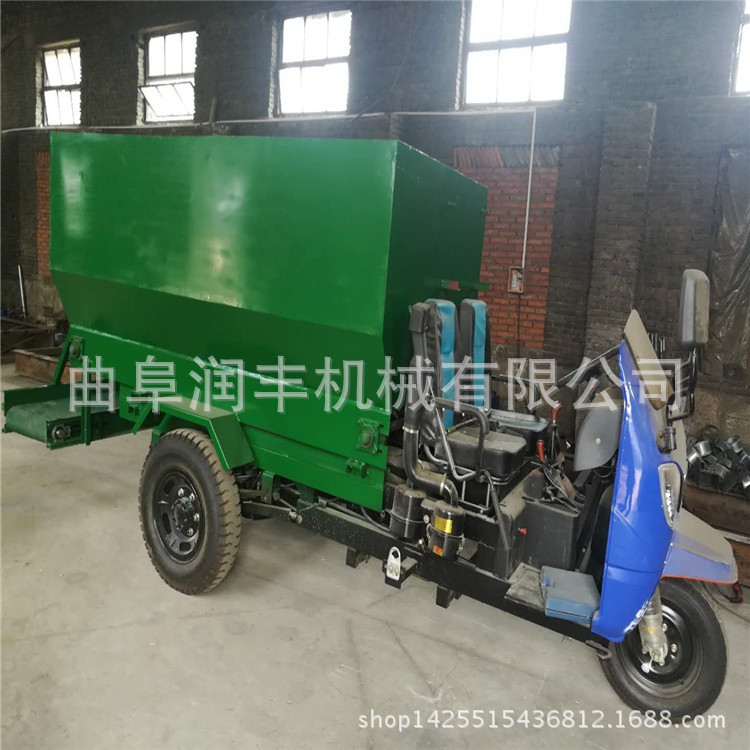 电动输送料设备 福州圈养牛羊撒料车