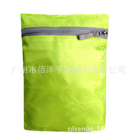 厂家专业工厂生产新款荧光绿色收纳包 时尚布艺收纳袋