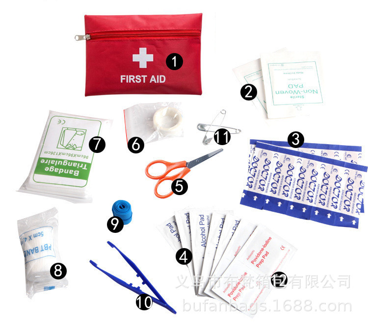 Herbal medicine set for traveling