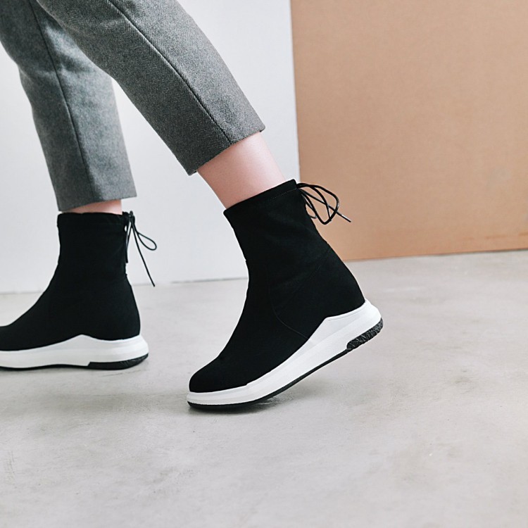 Bottes femme PAPILLON en Daim - Ref 3355491 Image 5