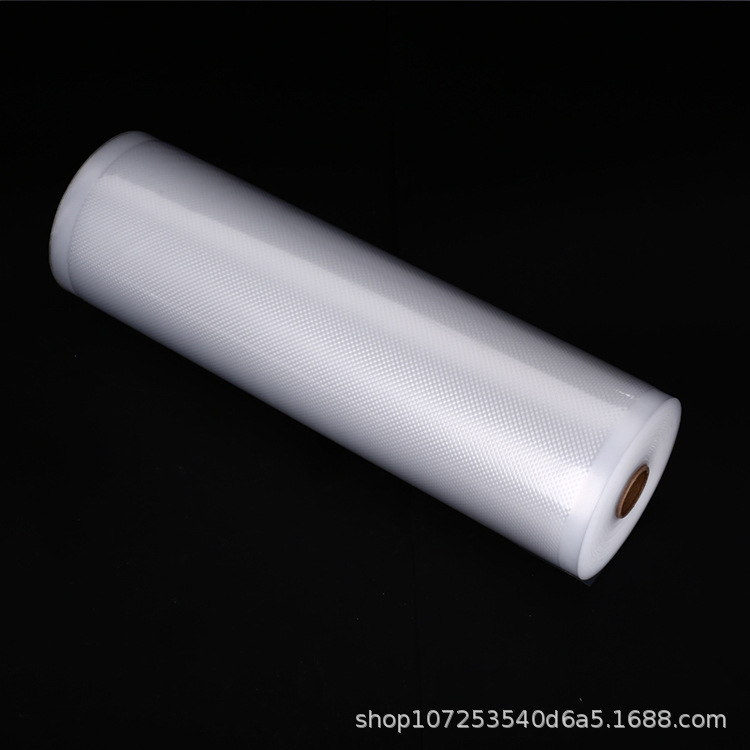 优质纹路食品真空袋 熟食真空袋 透明食品真空包装袋单面纹路卷袋