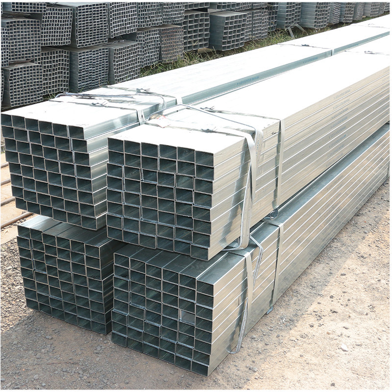 现货供应直缝镀锌方管 大小口径热镀锌方管Q235B 矩形管镀锌加工