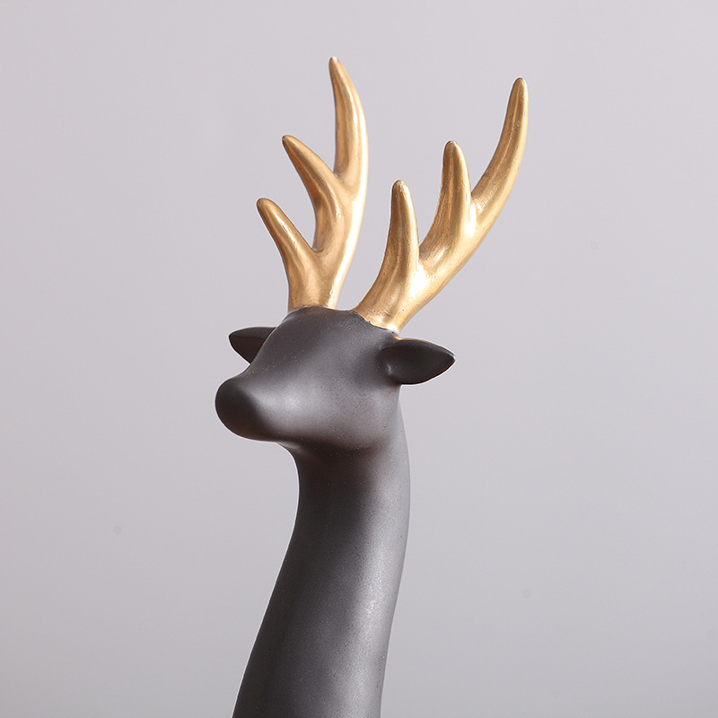 Decoración del hogar nórdico alce nórdico salón TV gabinete creativo regalo de boda al por mayor