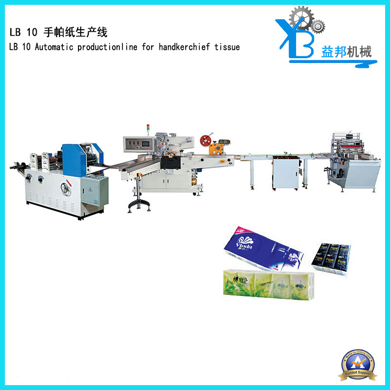 全自动餐巾纸 手帕纸抽纸 生产线高质量餐巾机自动分叠数片三维包