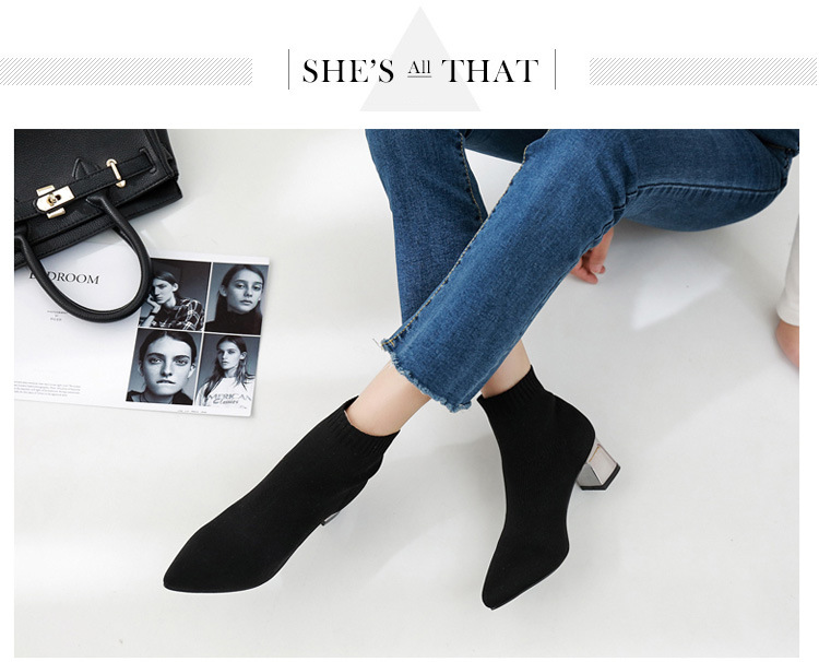 Bottes femme en Tissu - Ref 3354982 Image 20