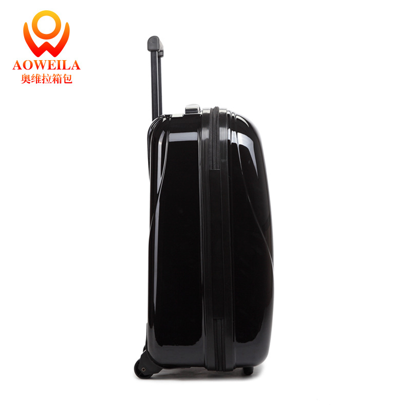 Aoweila/潮流時尚商務旅行箱防刮耐磨簡約行李箱萬向輪光面登記箱