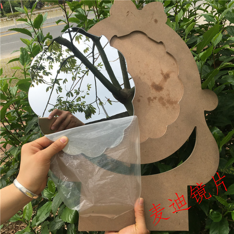 亚克力镜，无框亚克力镜片，安全不碎镜，防割伤小孩学校走廊镜