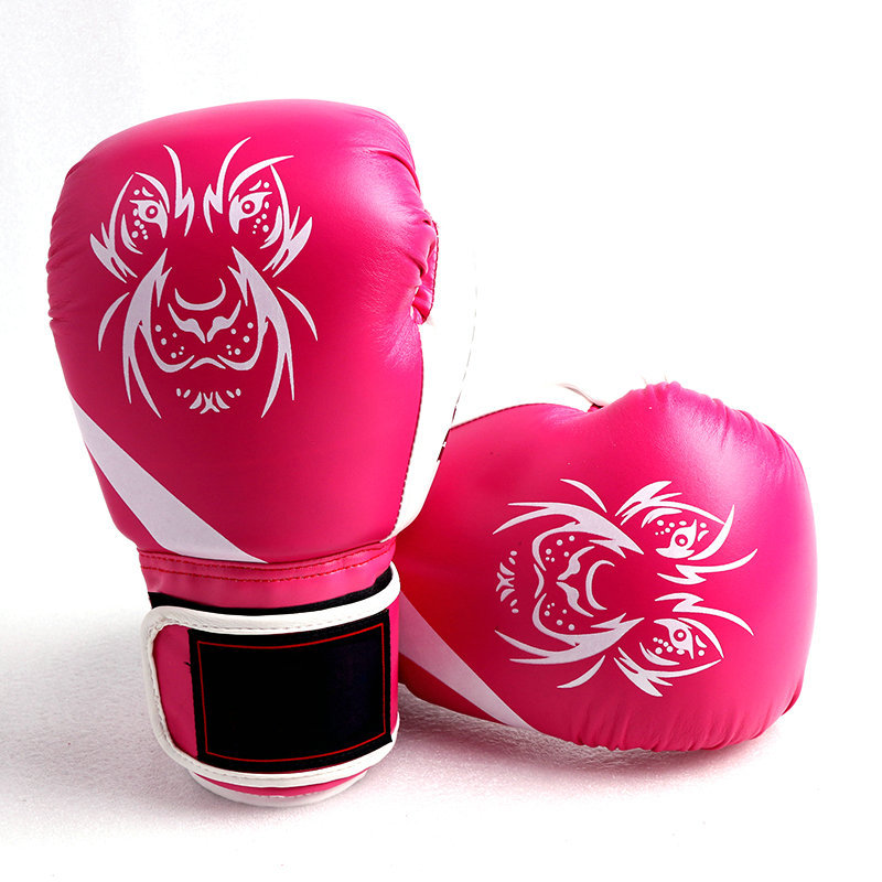 PU adult Sanda combat Fight Boxing glove match one Forming Bodybuilding combat Boxing glove