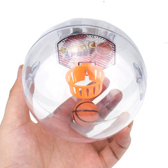 Unique and Fun Basketball Throwing Toy with Lights, Scream, and Music for Stress Relief, Handheld Gift, Cross-Border Supply