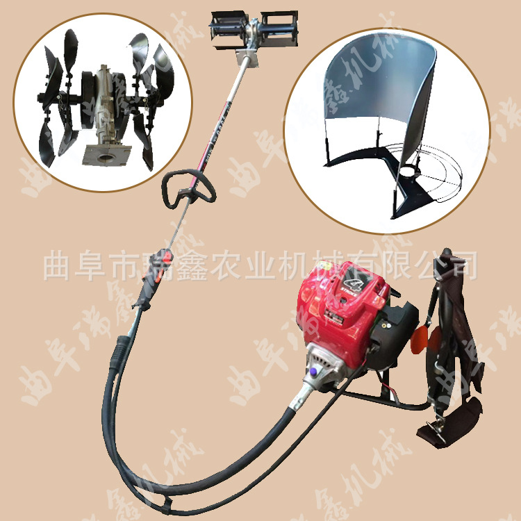 背负式除草机开沟割草机