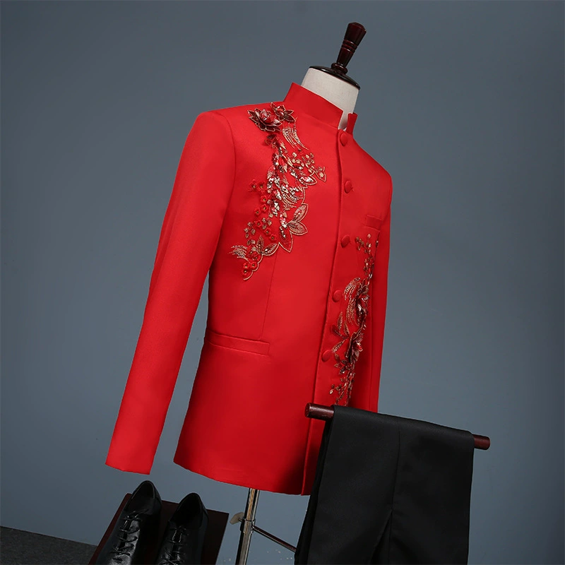 Костюм мужчины, платье, набор, slim fit