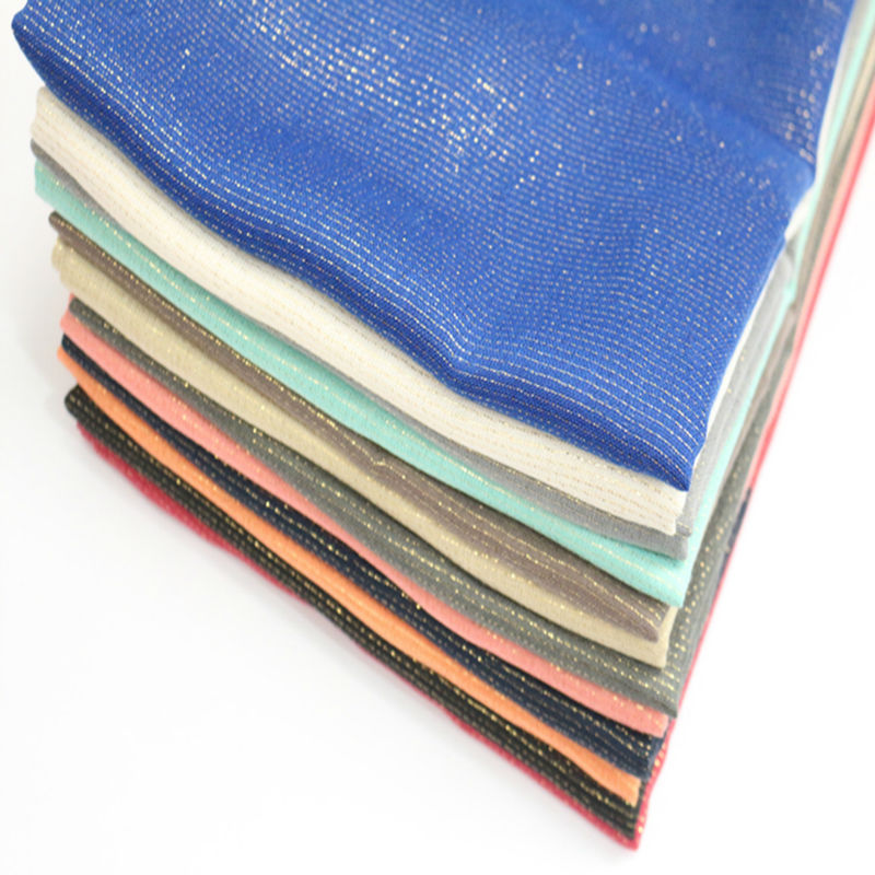 跨境新款人棉银丝短须 单色可穆斯林包头盖头披肩围巾女一件代发|ru