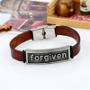 Retro leather accessory, men's bracelet, European style, wholesale, genuine leather