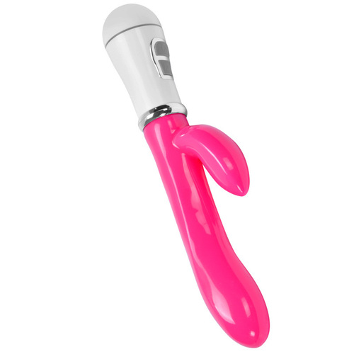 Fanara G-spot variable frequency double shock rabbit vibrator female masturbation massager adult sex toys wholesale