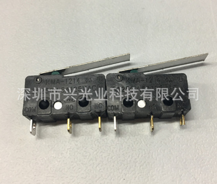 韩国KOREA微动开关 KMA1214 中微动开关 热水器开关
