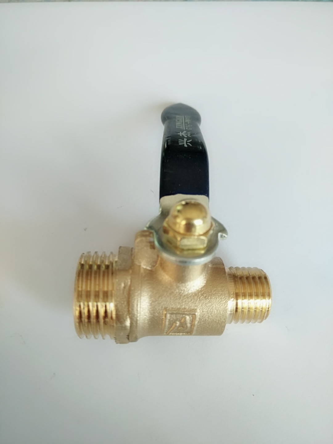 农用打药泵柱塞泵出水阀 管道水管转接球阀开关 4分变2分纯铜开关