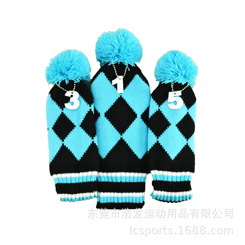 针织帽套 1#3#5# 蓝黑 (7)