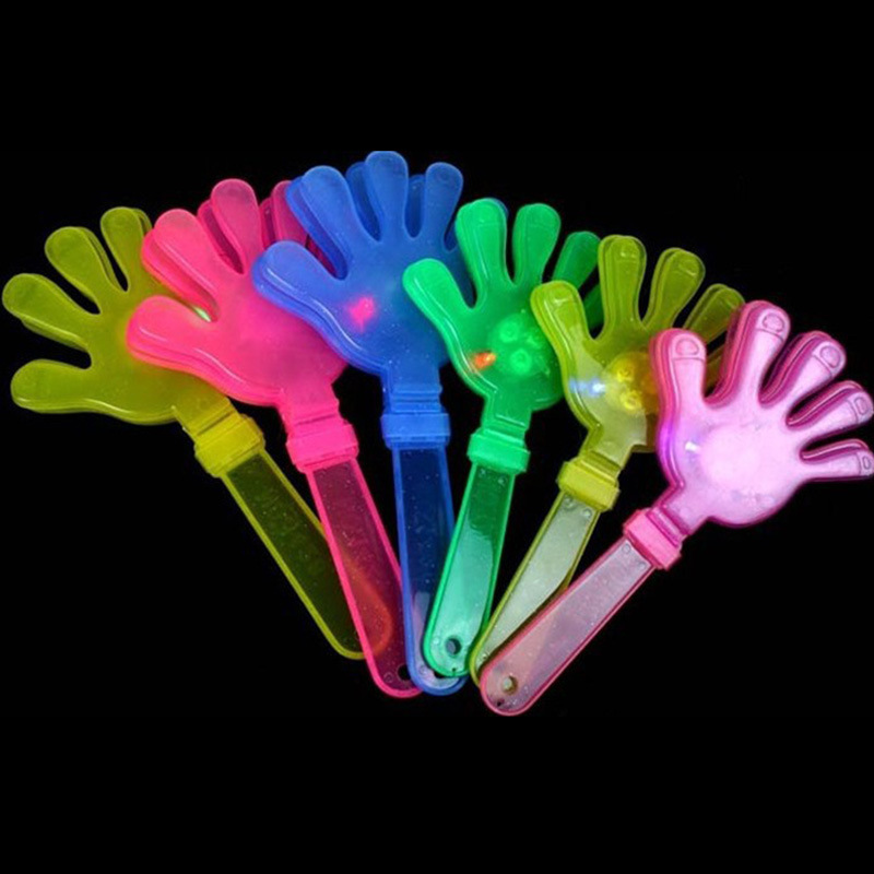 廠家直銷發光手拍 拍拍手 活動道具拍手 小手拍 手掌拍 拍手批發