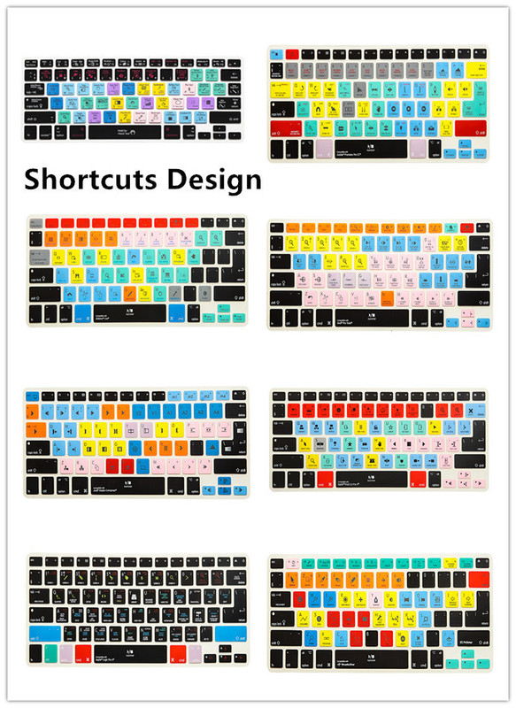 For macbook keyboard film Air13 laptop Pro keyboard film 13.3/11/15 shortcut key function keys