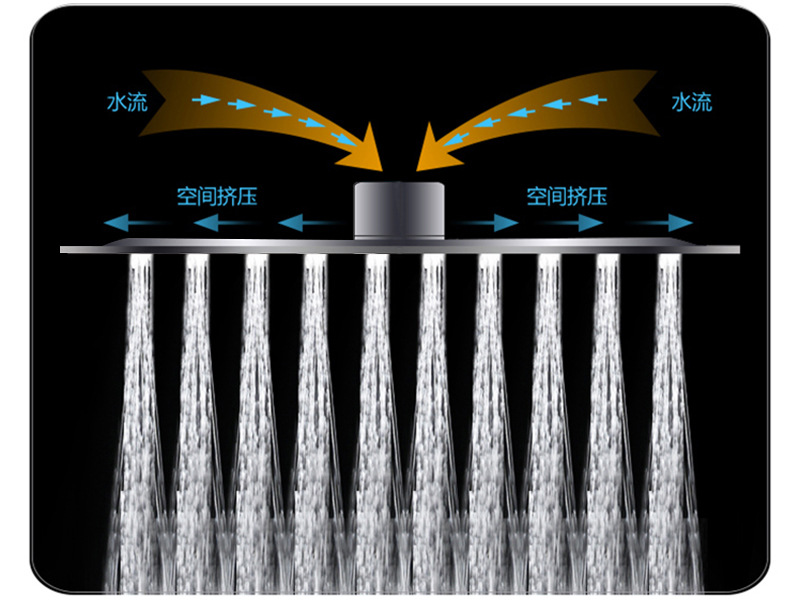 Bathhouse water-saving top showerhead pressurized water-saving, detachable and washable plastic small showerhead, shower hanging head, small flower showerhead details Picture