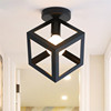 Retro country ceiling light for living room for bedroom, ceiling lamp, American style