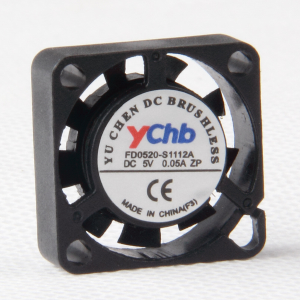 散热风扇禹臣ychb 20x20x10mm风扇风扇，含油轴承，工业风扇风扇