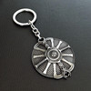 New game peripheral of War War God 5 Kui Ye ax keychain weapon model shield pendant