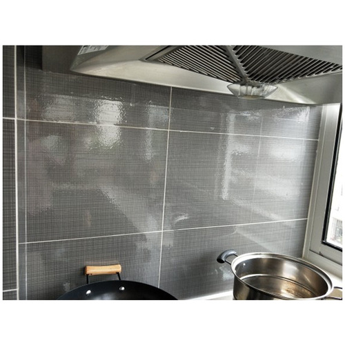 Kitchen Oil-Proof Sticker Home Wall Sticker Tile Stove Range Hood Cabinet Self-Adhesive Transparent Sticker