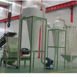 成套全自动稻壳麸皮粉碎机机组价格图片，时产3吨谷糠豆粕粉碎机