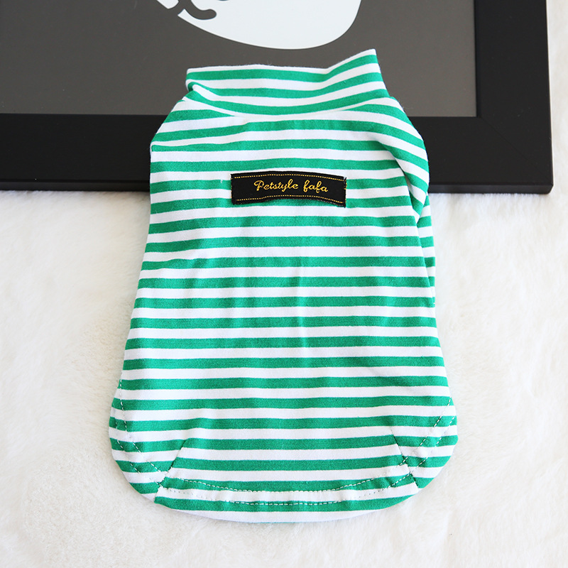 八色条纹打底衫