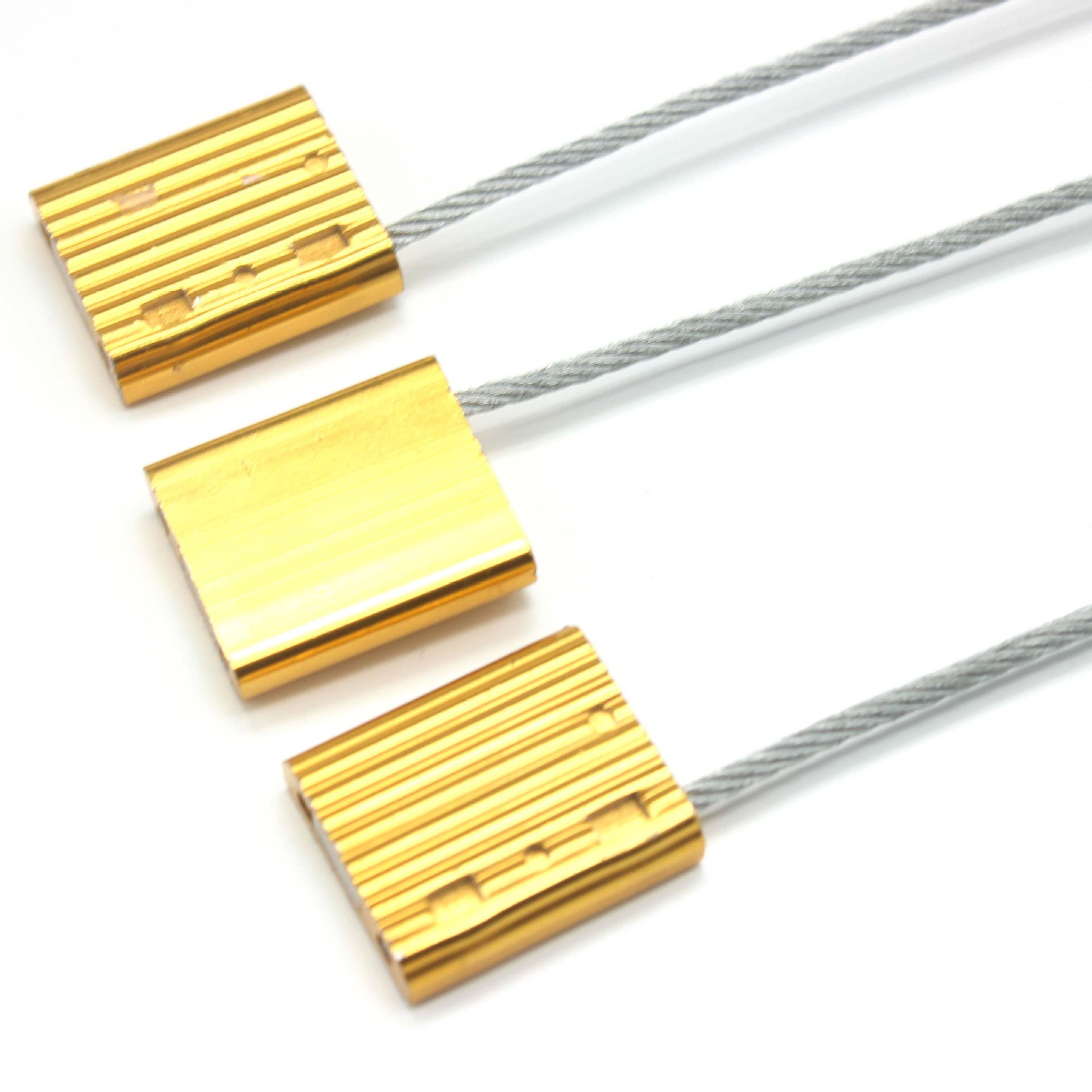 钢丝直径3.0铝合金钢丝封条，一次性钢丝封 集装箱 车厢 物流封签